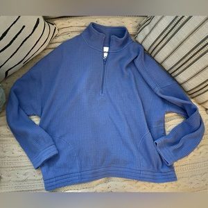Aerie xl waffle knit pullover like new